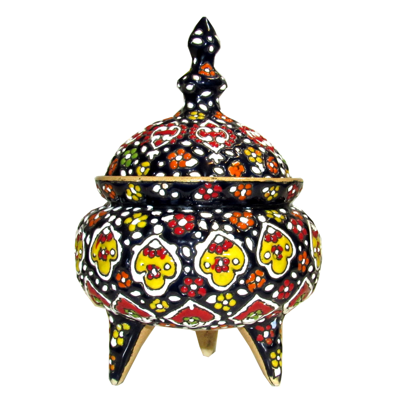 شکلات خوری میناکاری سفالی مدل 347