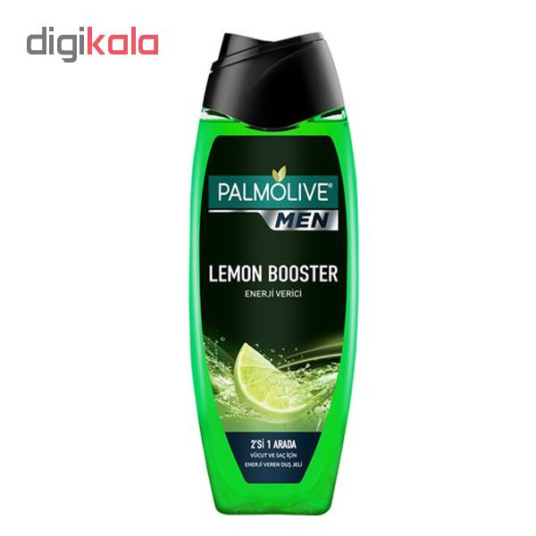 شامپو بدن و مو پالمولیو مدل lemon booster حجم ۵۰۰ میلی لیتر شامپو بدن و مو پالمولیو مدل lemon booster حجم ۵۰۰ میلی لیتر