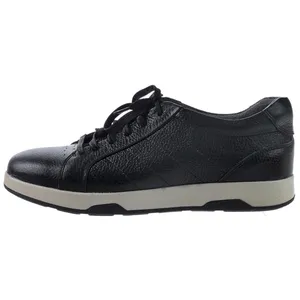 کفش مردانه چرم طبیعی مدل اسپرت مشکی کد17