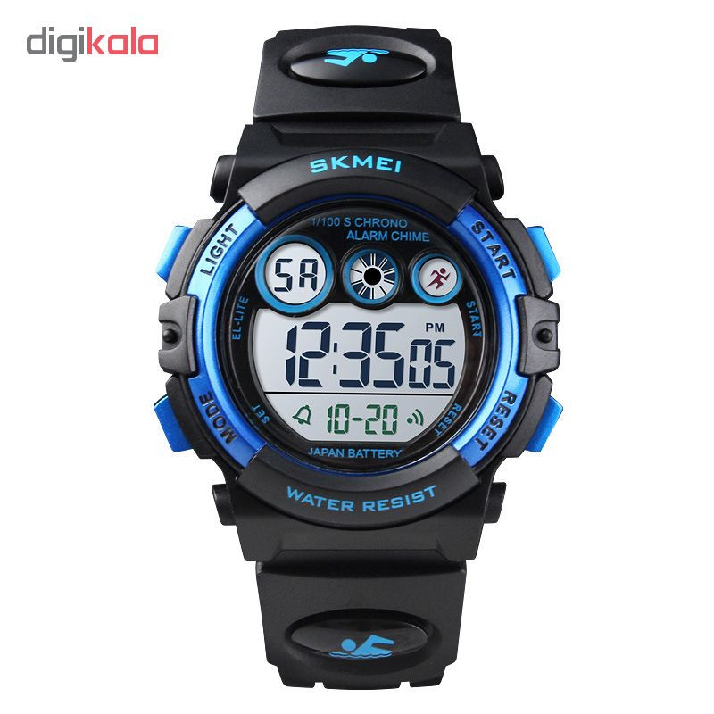ساعت مچی دیجیتال پسرانه اسکمی کد 1451 ساعت مچی دیجیتال پسرانه اسکمی کد 1451