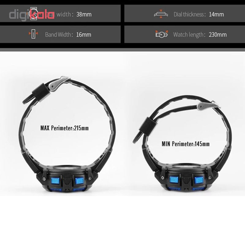 ساعت مچی دیجیتال پسرانه اسکمی کد 1451 ساعت مچی دیجیتال پسرانه اسکمی کد 1451