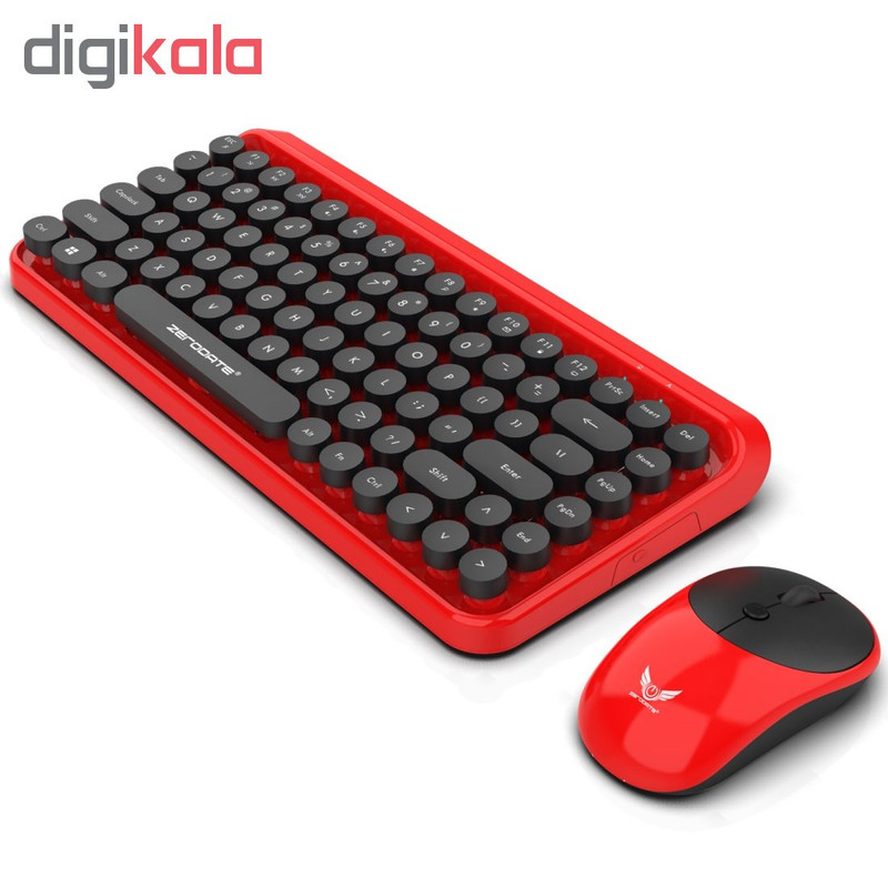 کیبورد و ماوس بی سیم زرودیت مدل KB45 3