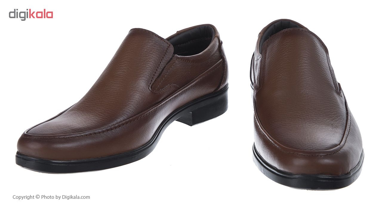 کفش مردانه ساینا چرم مدل سناتور
