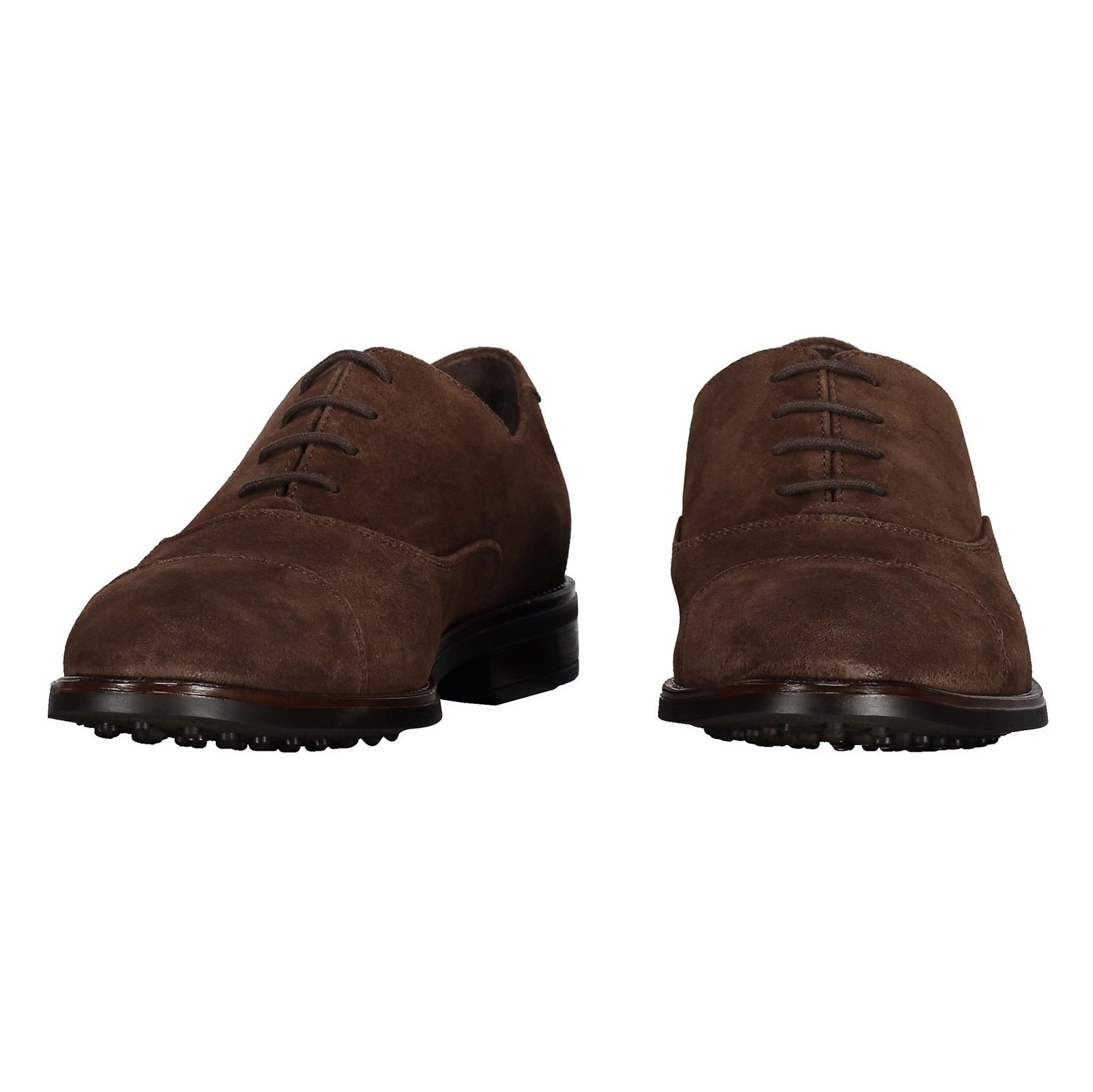 کفش رسمی جیر مردانه - مانگو - قهوه اي - 5