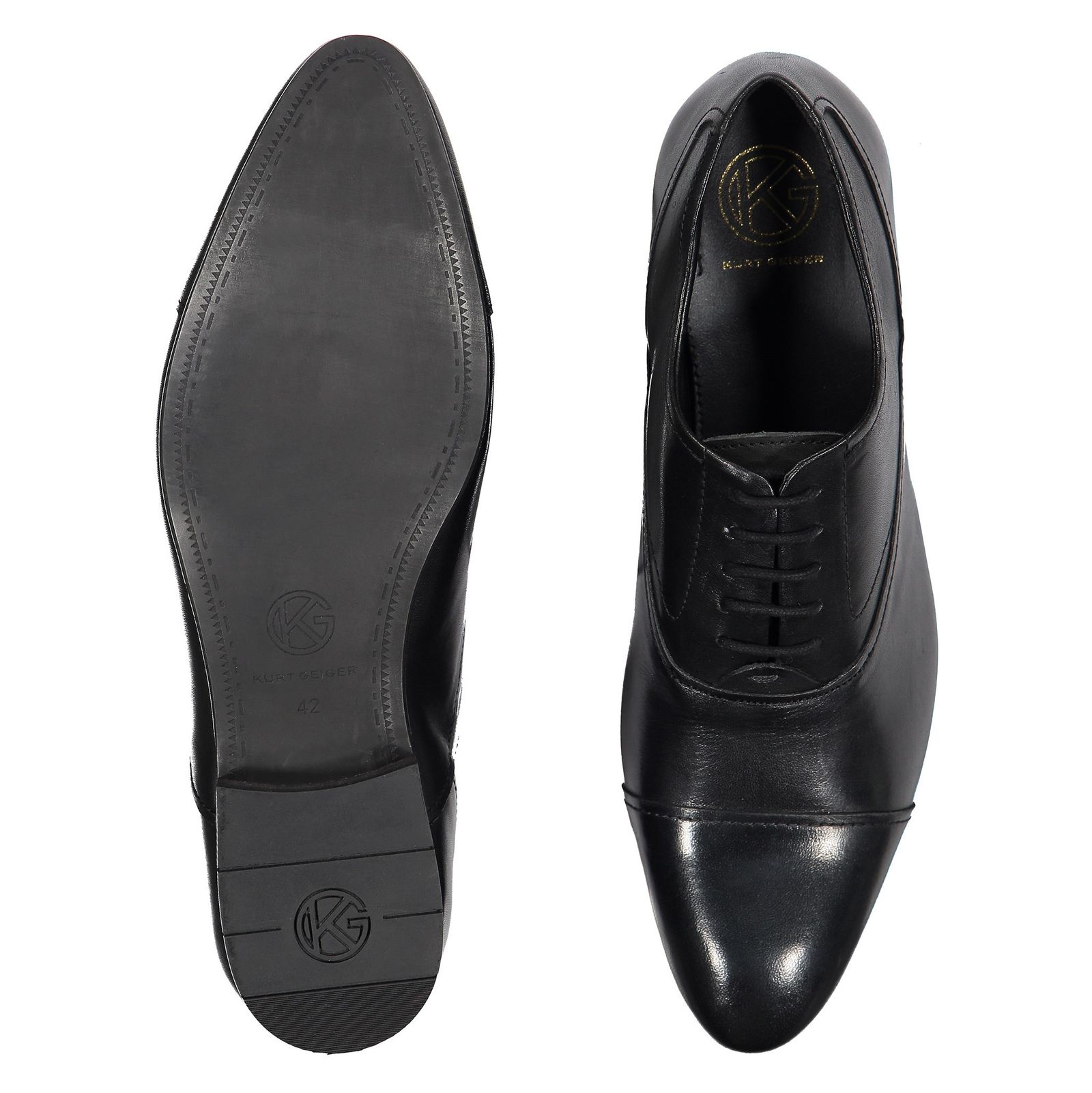 کفش رسمی چرم مردانه - کرت گایگر - مشکي - 3