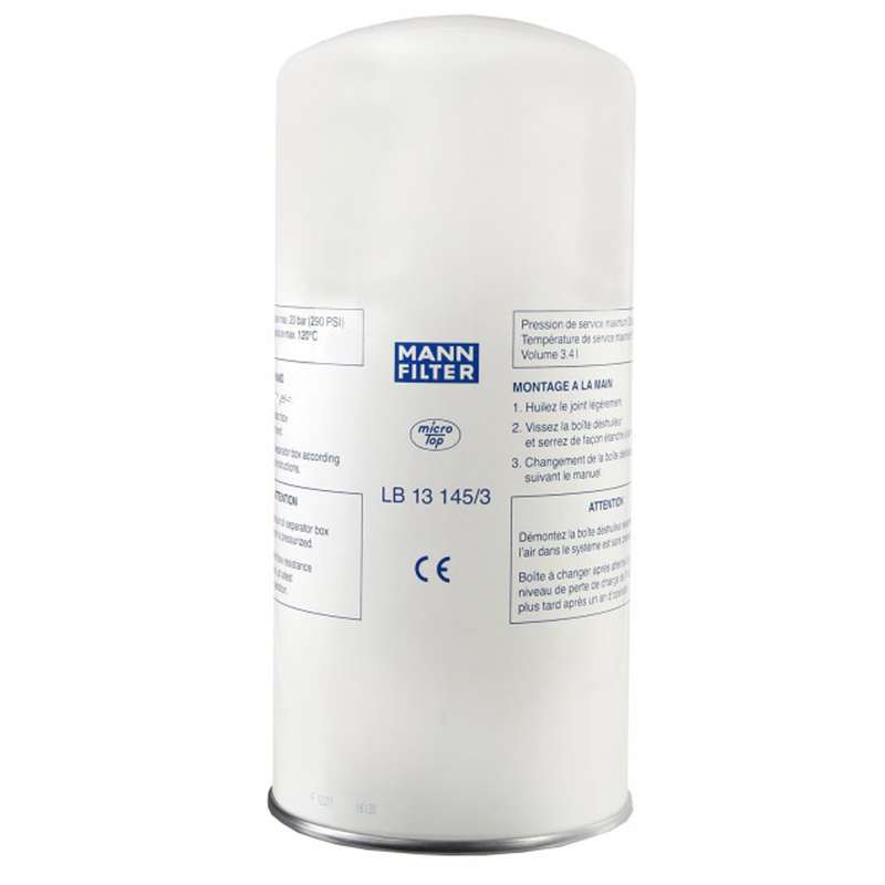 فیلتر سپراتور مان فیلتر مدل LB 13 145/3 مناسب برای کمپرسور اسکرو