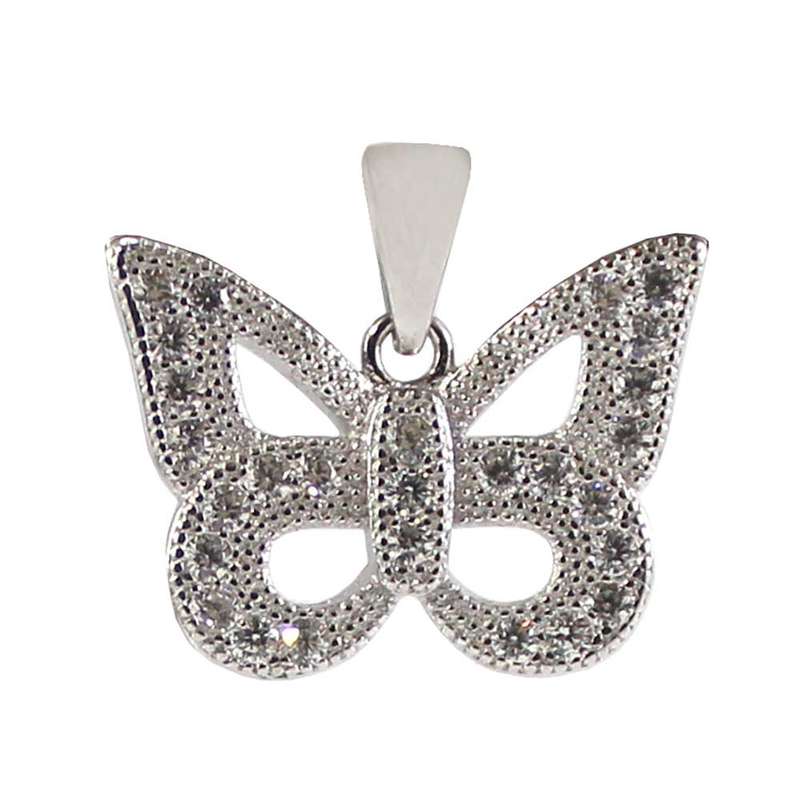 آویز گردنبند نقره زنانه کد 17940 آویز گردنبند نقره زنانه کد 17940