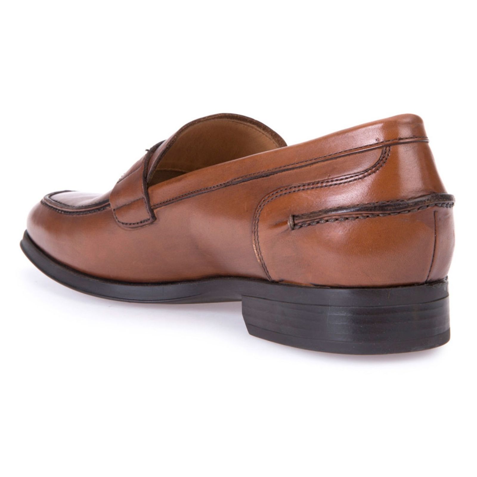 کفش رسمی چرم مردانه - جی اوکس - قهوه اي - 6