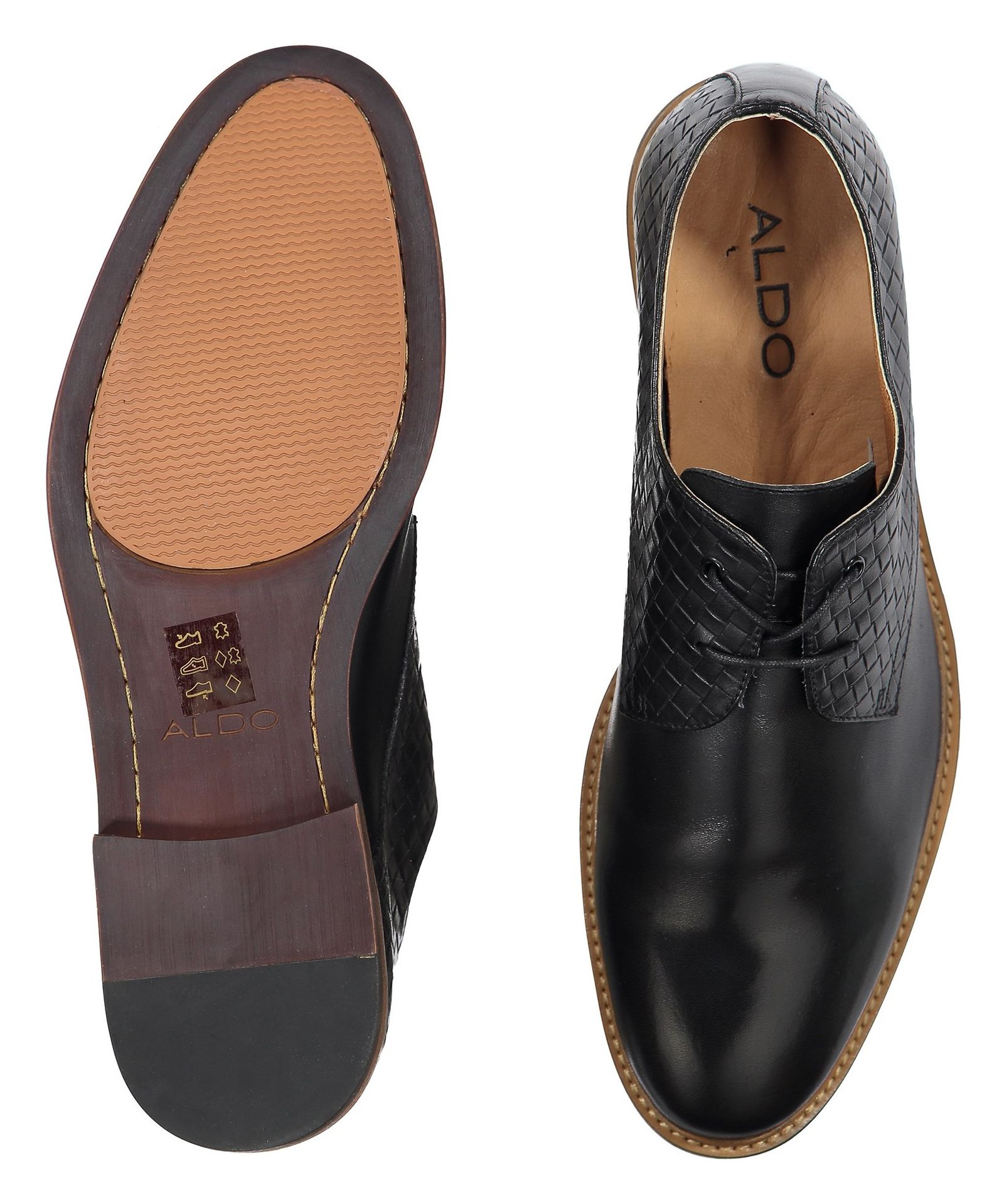 کفش رسمی چرم مردانه - آلدو - سرمه اي تيره - 10