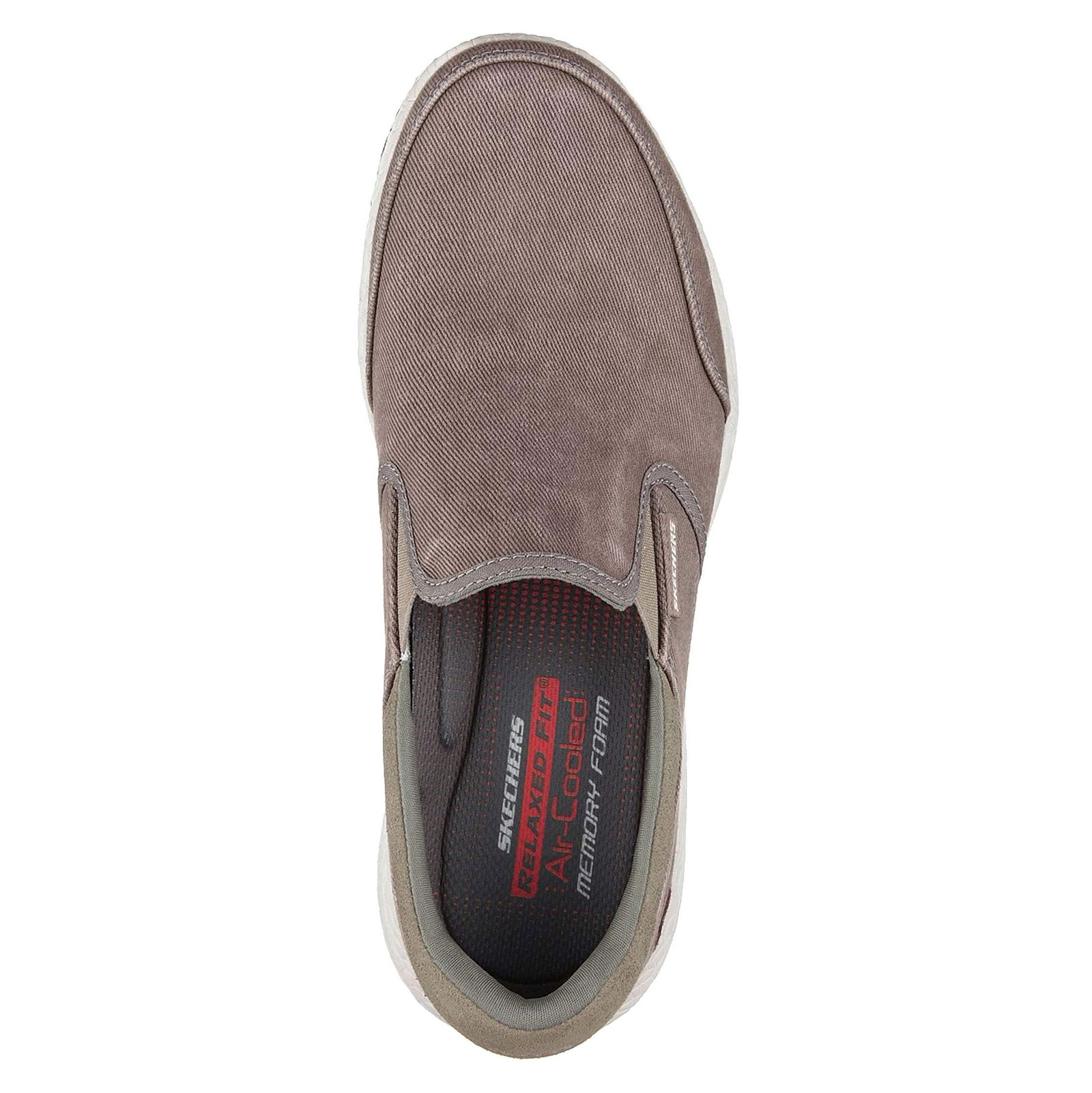 کفش راحتی پارچه ای مردانه Bursen Elkin - اسکچرز - خاکي قهوه اي روشن - 3