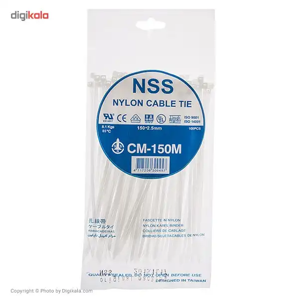 بست کمربندی ان اس اس مدل CM-150M سایز 15سانتی متری