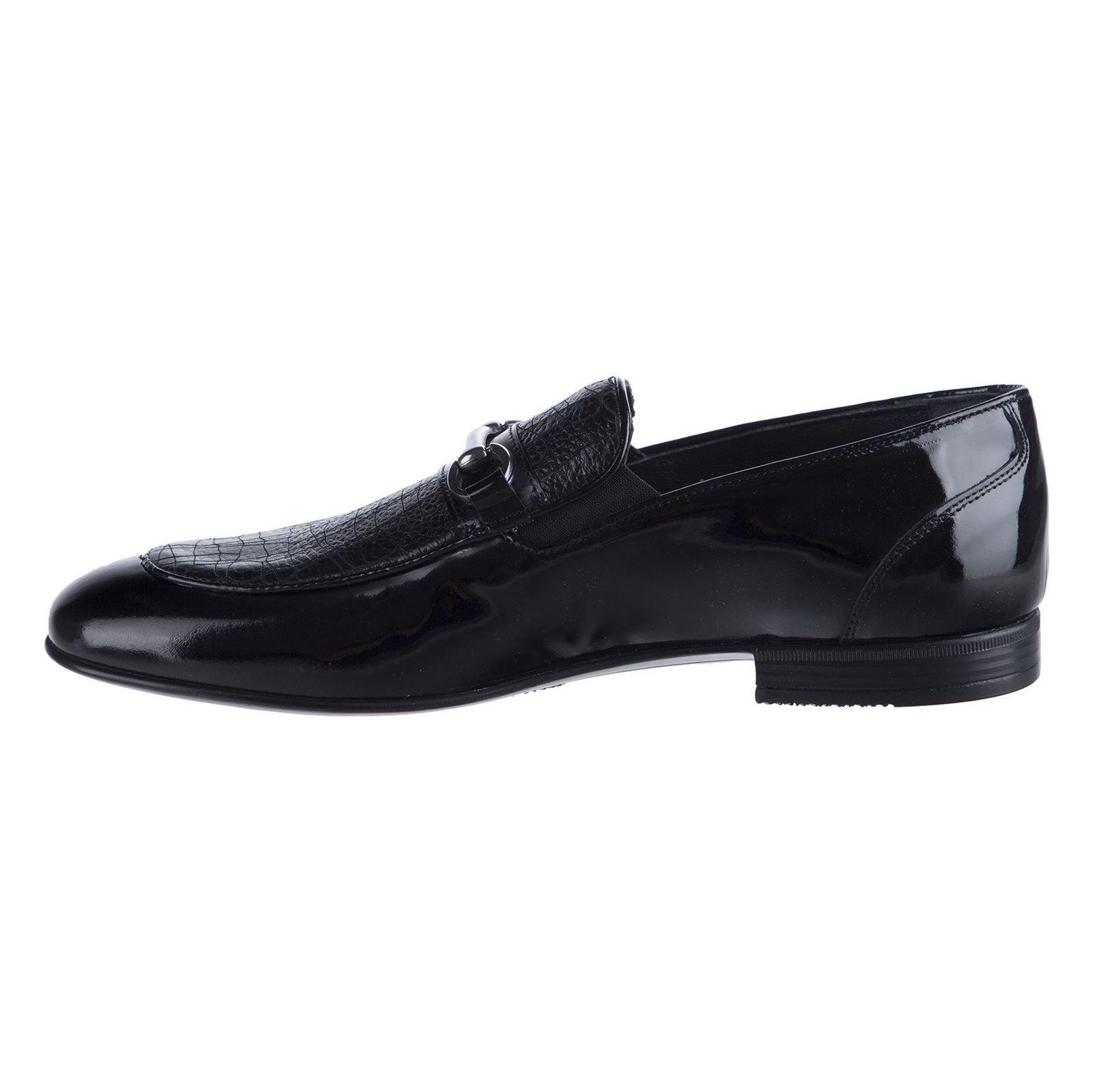 کفش رسمی چرم مردانه - بالدی - مشکي - 4
