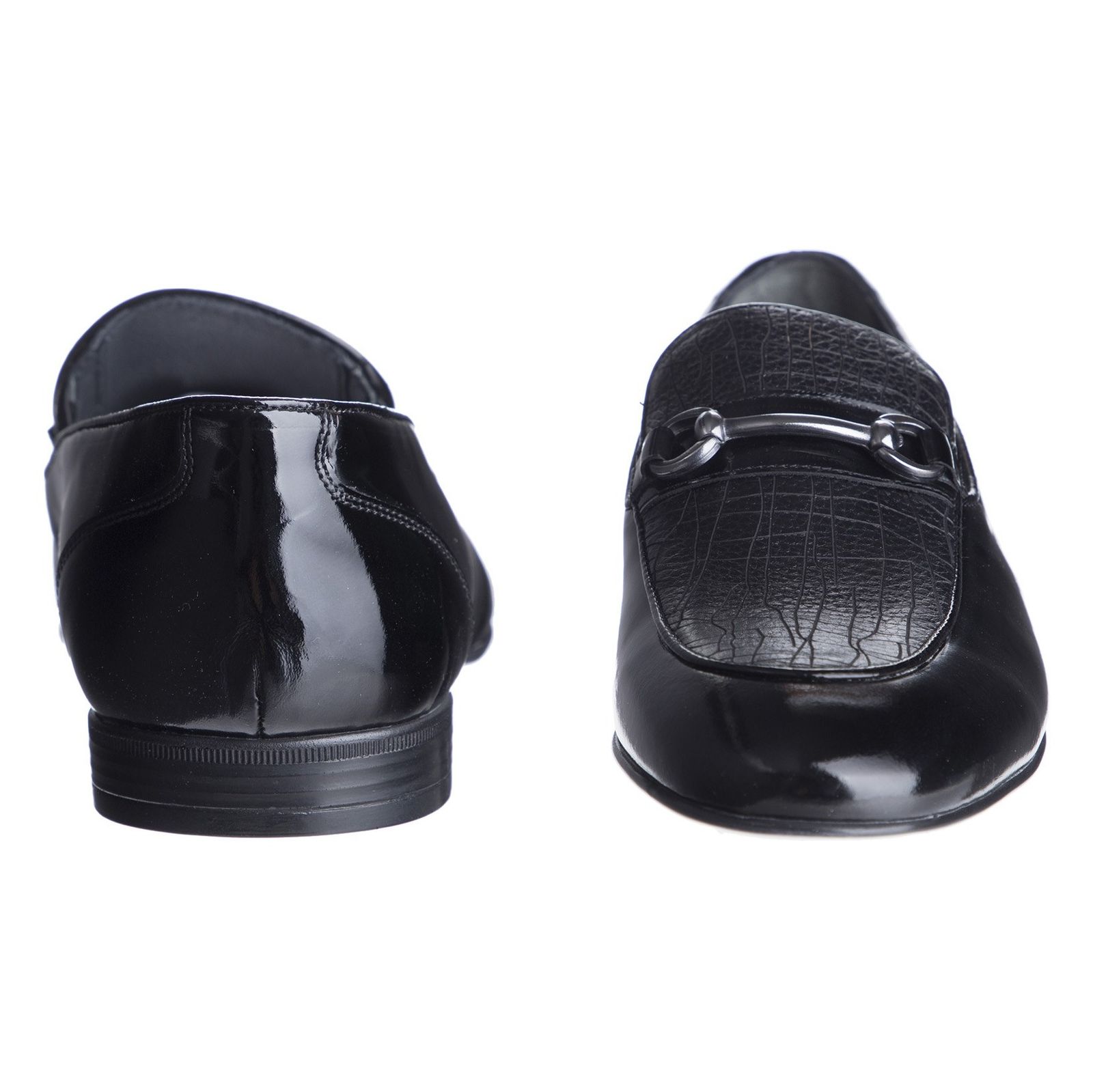 کفش رسمی چرم مردانه - بالدی - مشکي - 6
