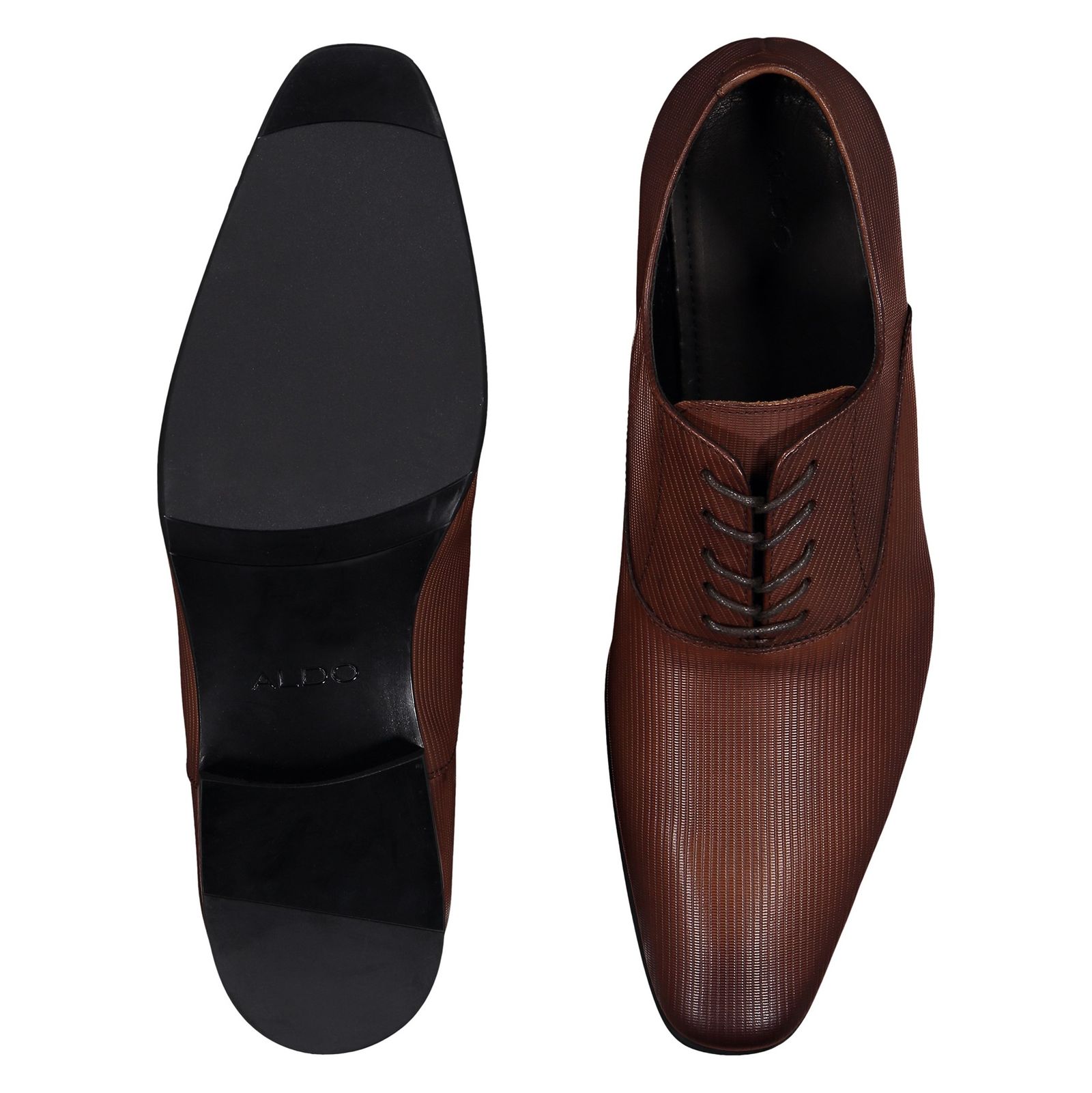 کفش رسمی چرم مردانه - آلدو - قهوه اي - 3