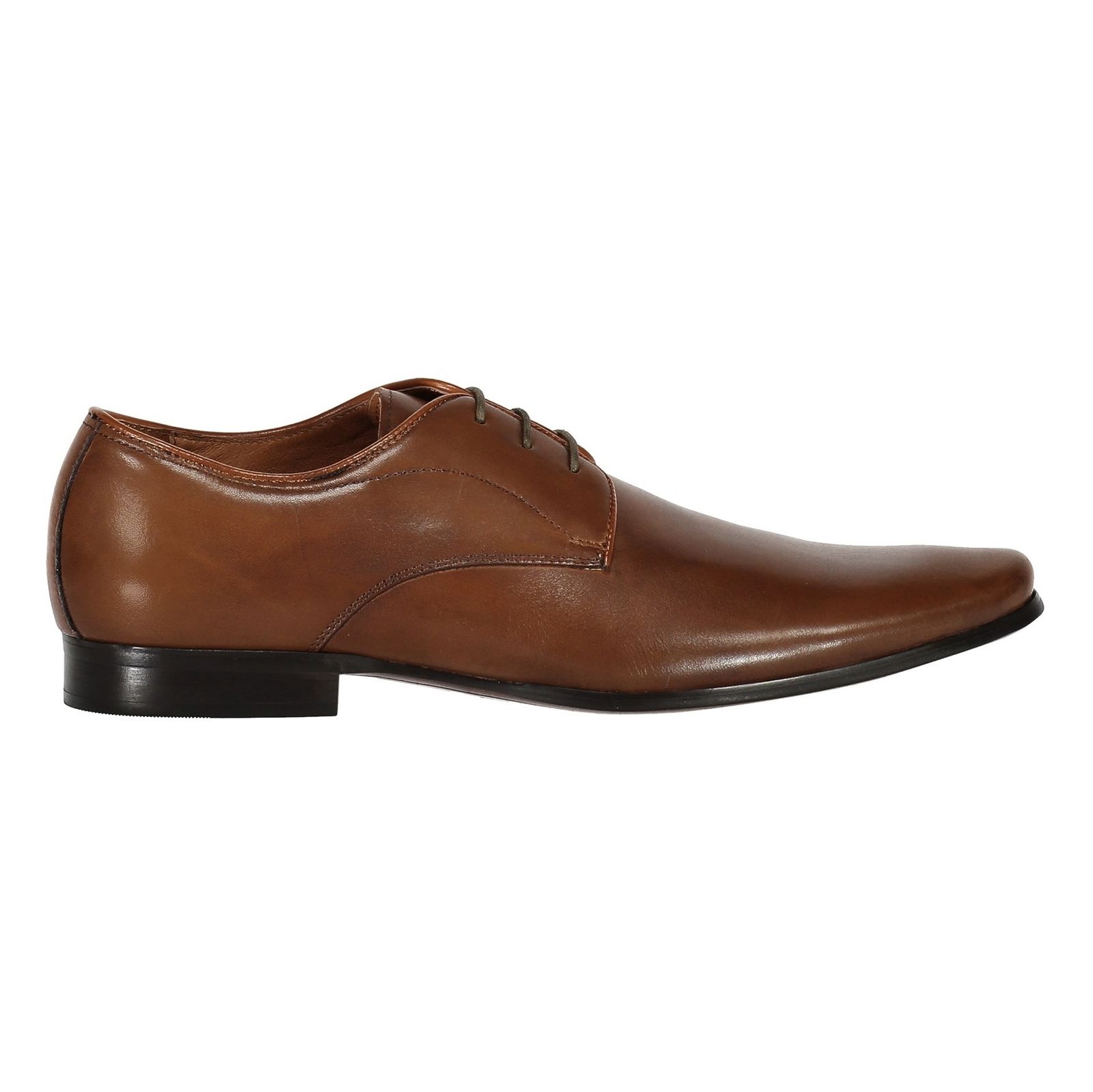 کفش چرم رسمی مردانه - دون لندن - عسلي - 1