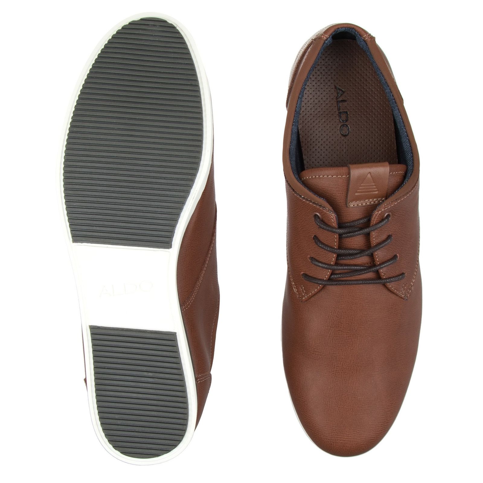 کفش اداری بندی مردانه - آلدو - قهوه اي - 3