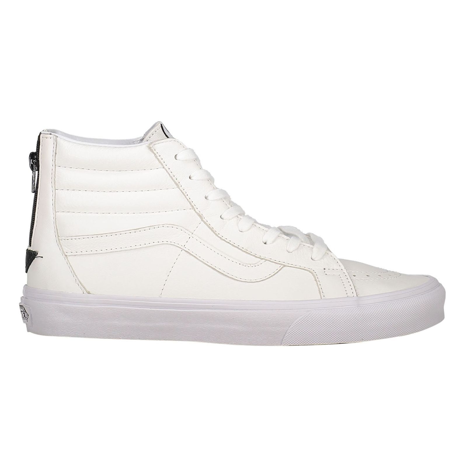 کتانی چرمی مردانه SK8 Hi Reissue Zip - ونس - سفيد   - 1