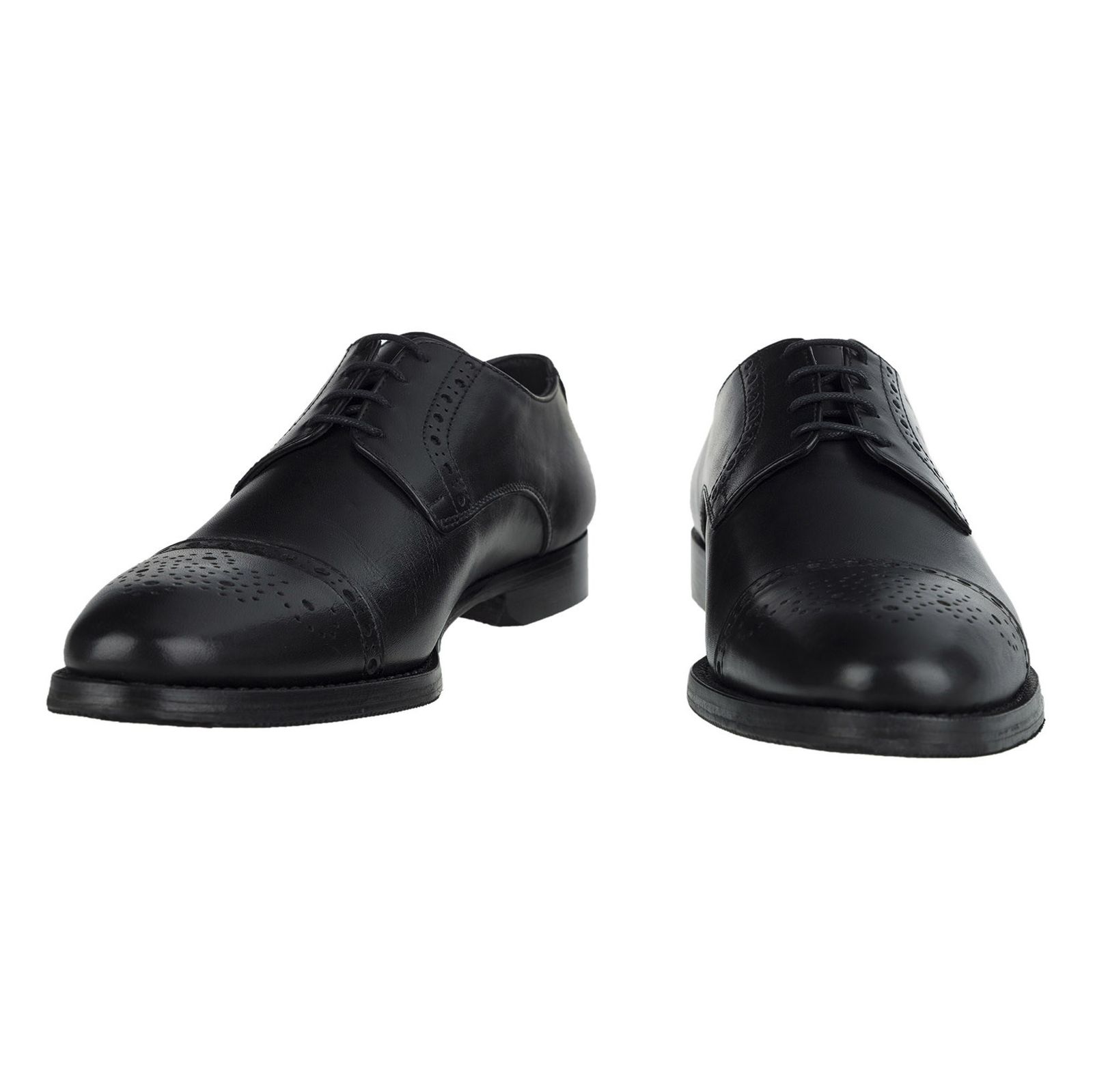 کفش رسمی چرم مردانه Alfonso - دنیلی - مشکي - 5