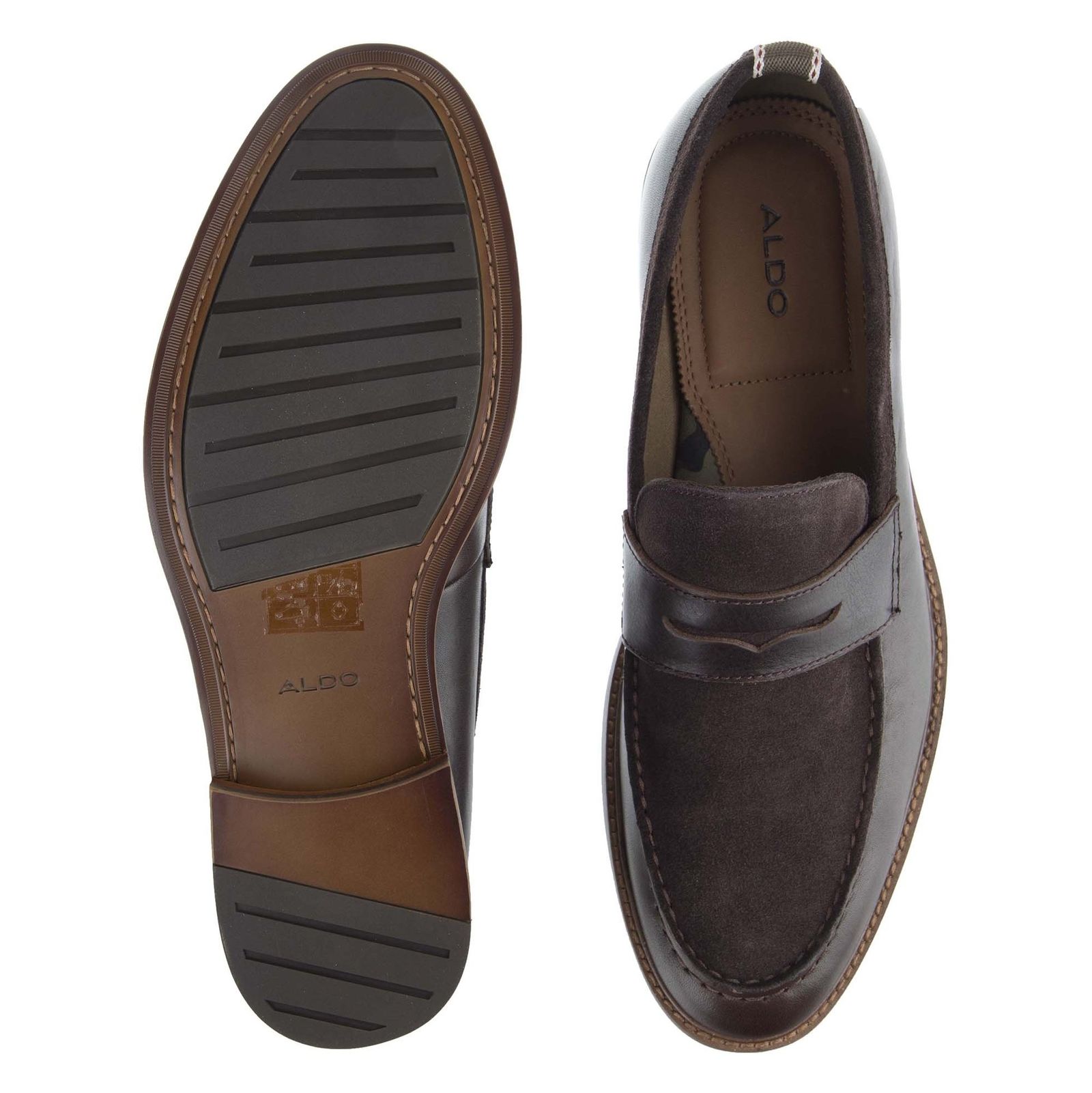 کفش راحتی جیر مردانه - آلدو - قهوه اي - 3