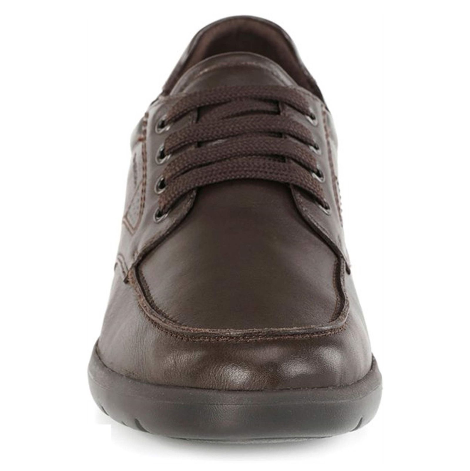 کفش اداری چرم مردانه Leitan - جی اوکس - قهوه‌اي - 3