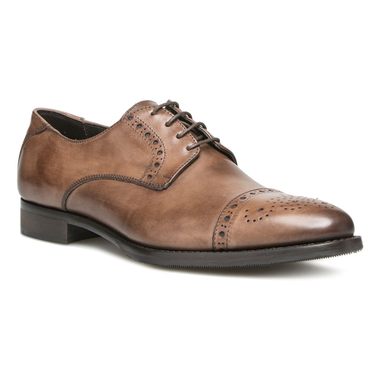 کفش رسمی چرم مردانه Alfonso - دنیلی - قهوه اي - 6