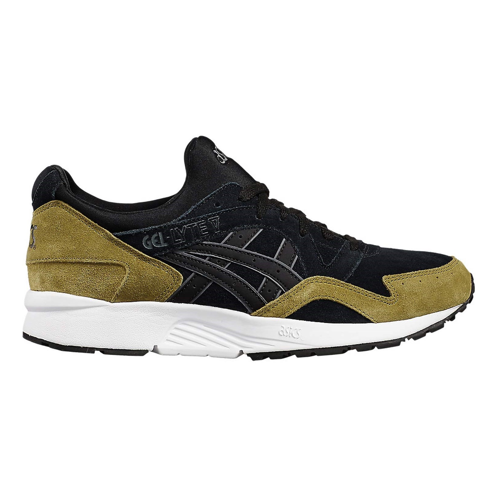 کفش دویدن بندی مردانه GEL-LYTE V - اسیکس - مشکي و زيتوني - 2