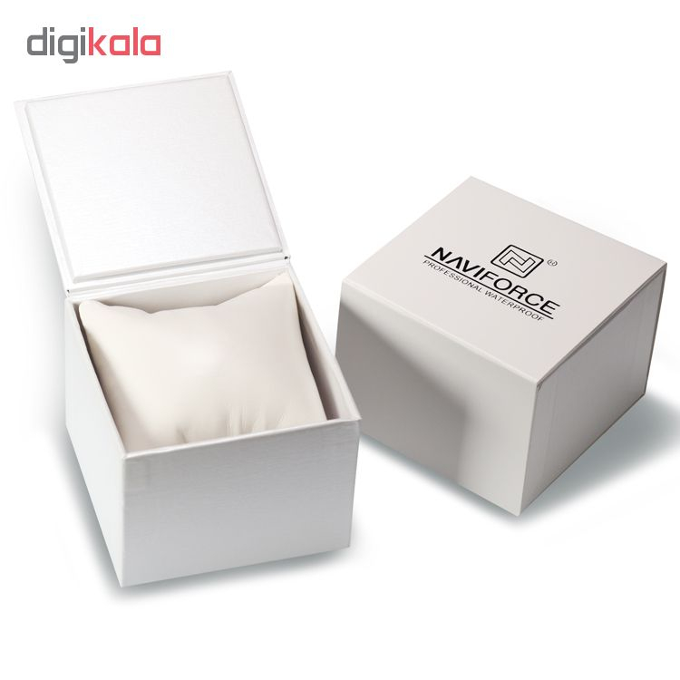 ساعت مچی عقربه ای زنانه نیوی فورس مدل NF5009RGW