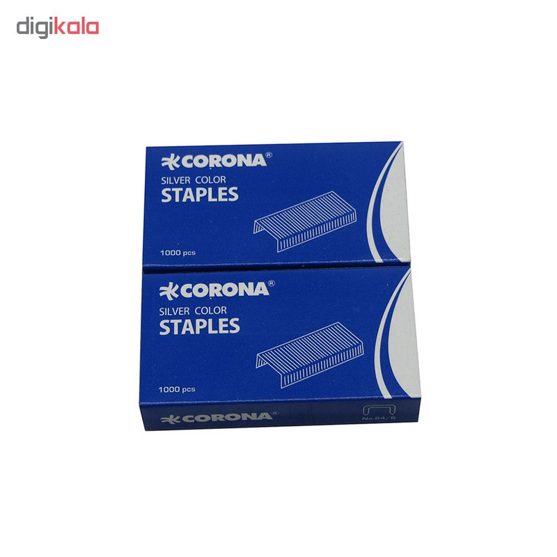 سوزن منگنه کرونا مدل 3021s سایز 24/6 بسته 2 عددی