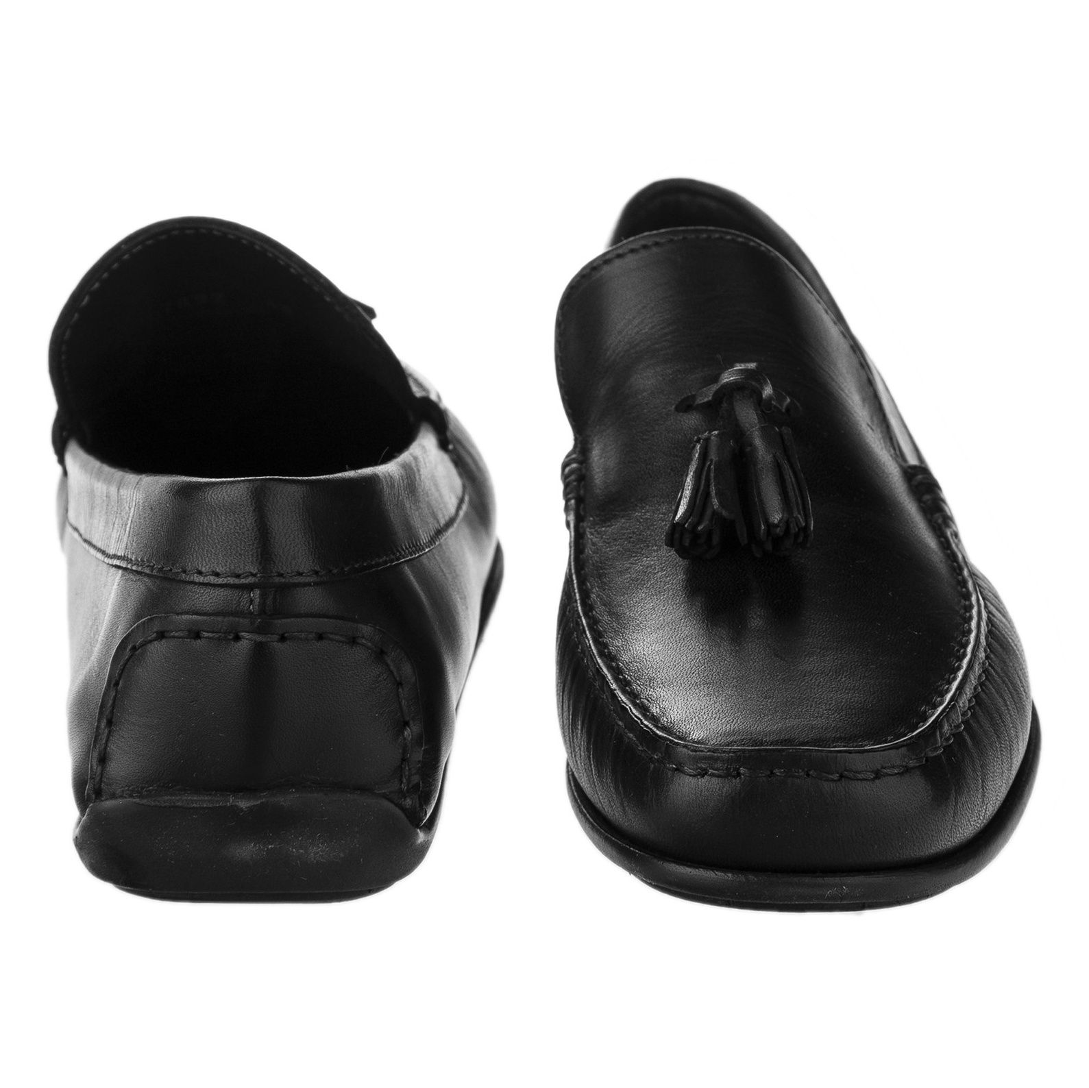 کفش چرم راحتی مردانه - بالدی - مشکي - 6
