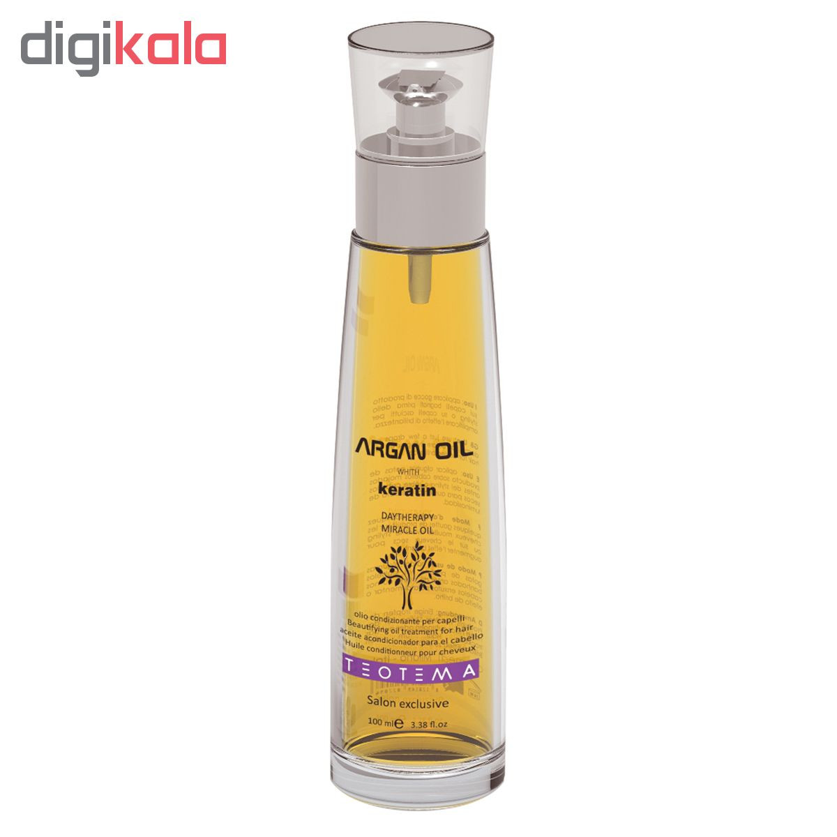 روغن آرگان مو تئوتما مدل keratin حجم 100 میلی لیتر روغن آرگان مو تئوتما مدل keratin حجم 100 میلی لیتر