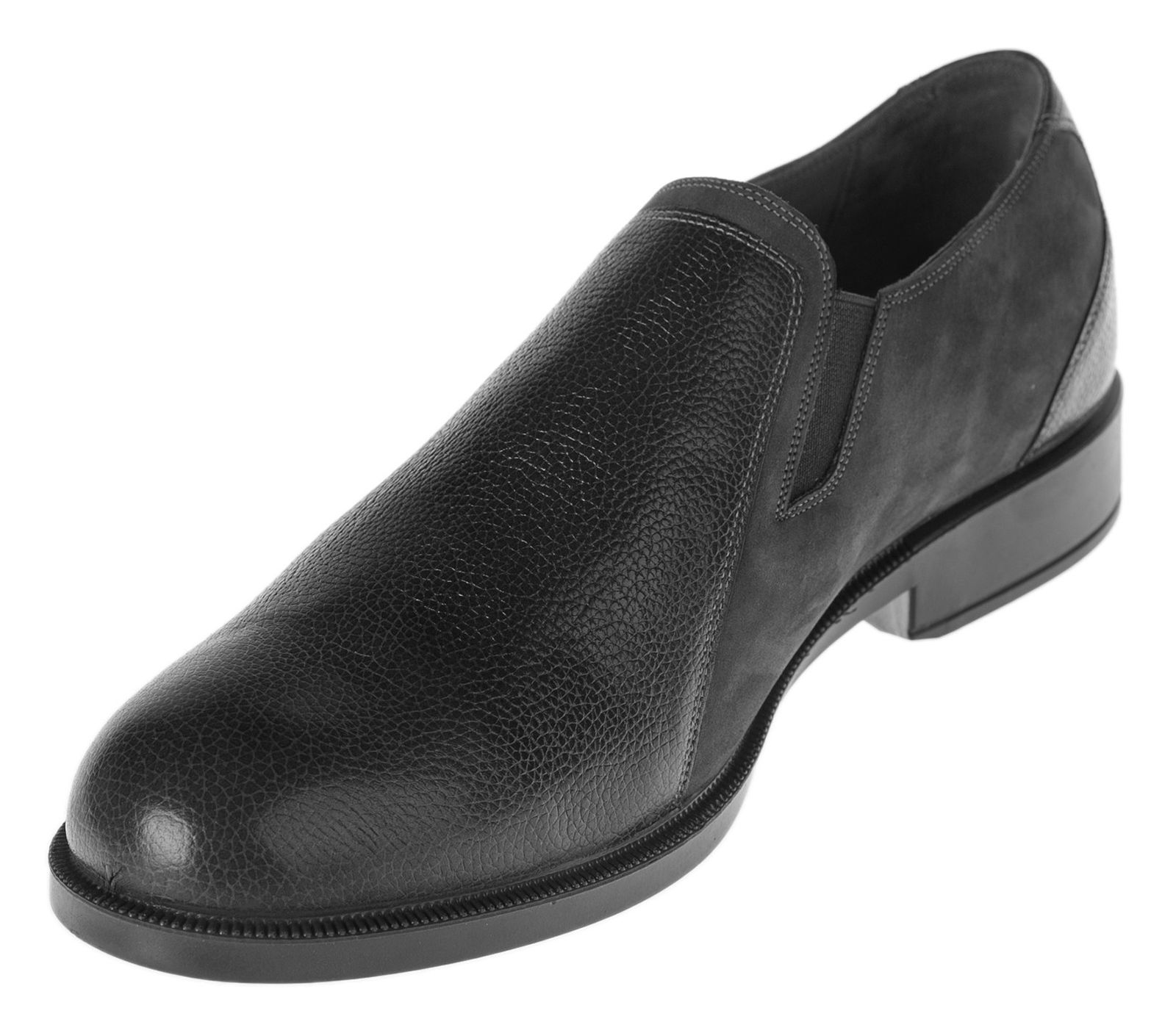 کفش راحتی چرم مردانه Lazzaro - دنیلی - طوسي - 6