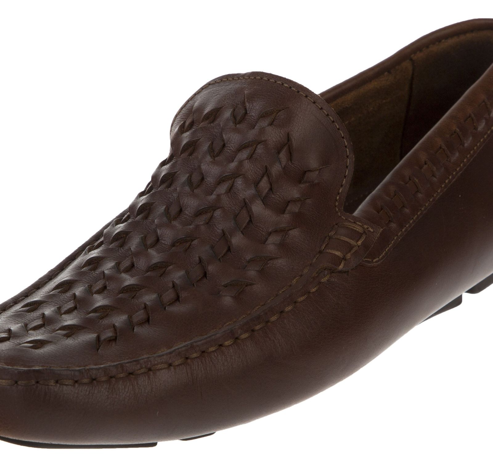 کفش چرم راحتی مردانه Braid Di - دون لندن - قهوه اي  - 7
