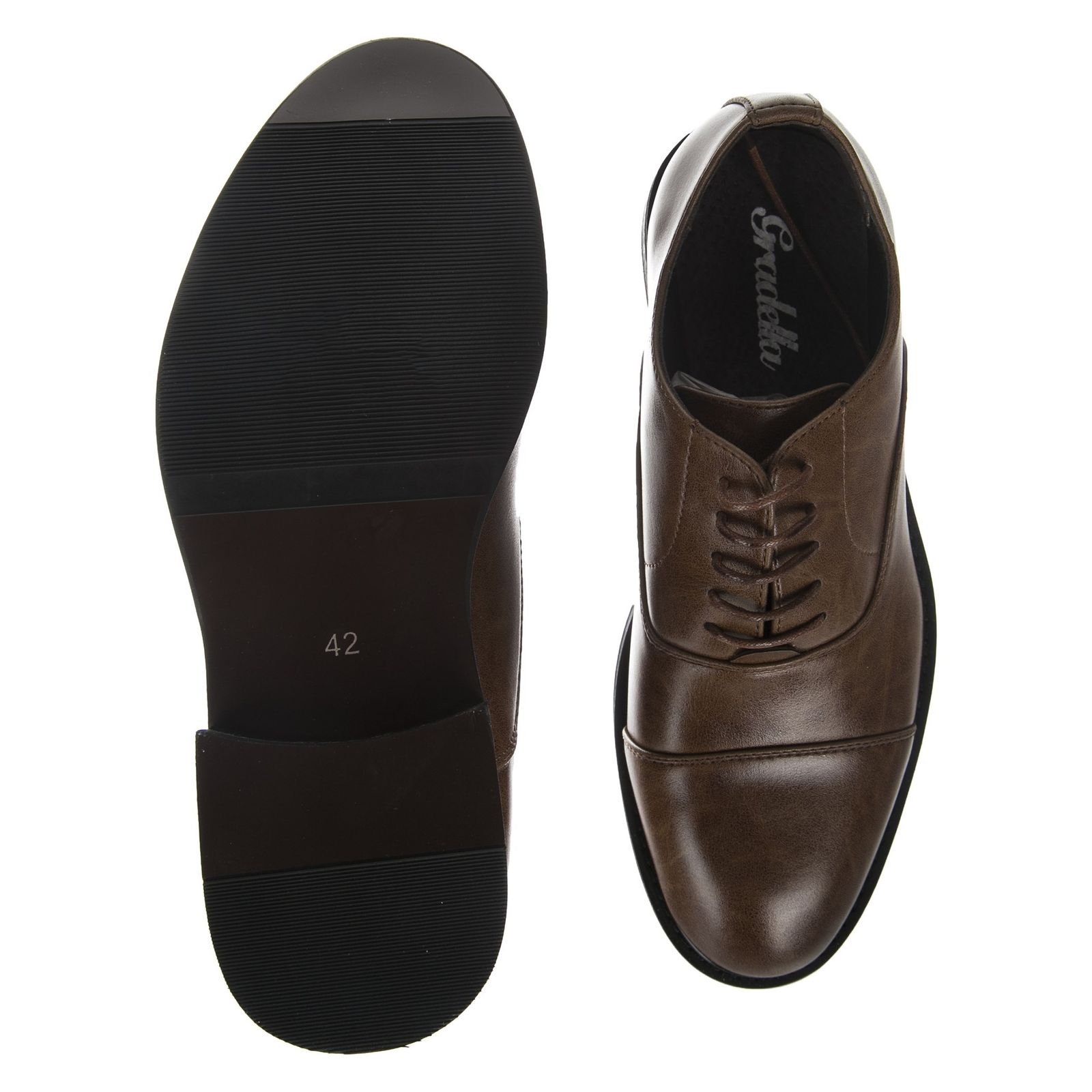 کفش رسمی مردانه - گرادلا - قهوه اي روشن - 3