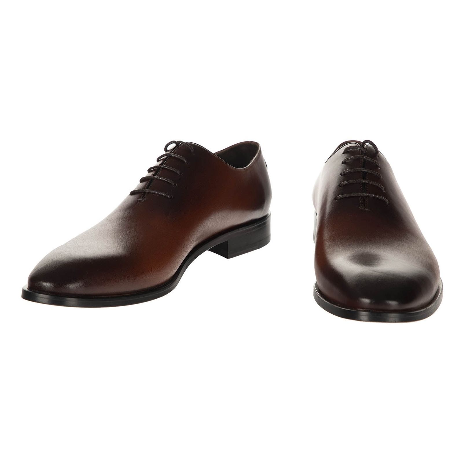 کفش رسمی چرم مردانه - گاندو - عسلي - 4