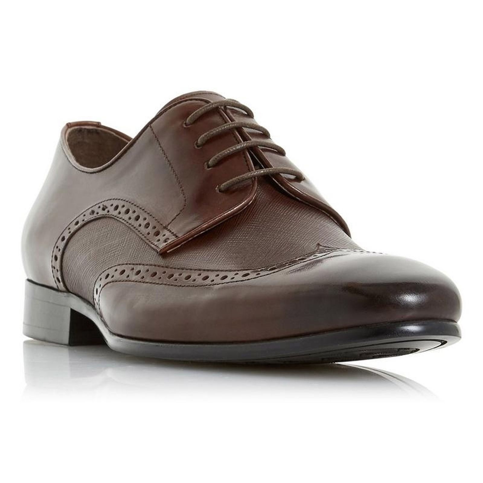 کفش رسمی چرم مردانه Puglia - دون لندن - قهوه اي  - 5