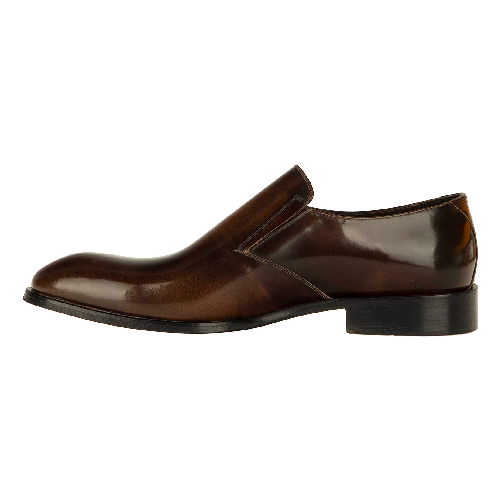 کفش رسمی چرم مردانه - گاندو - قهوه ای - 3
