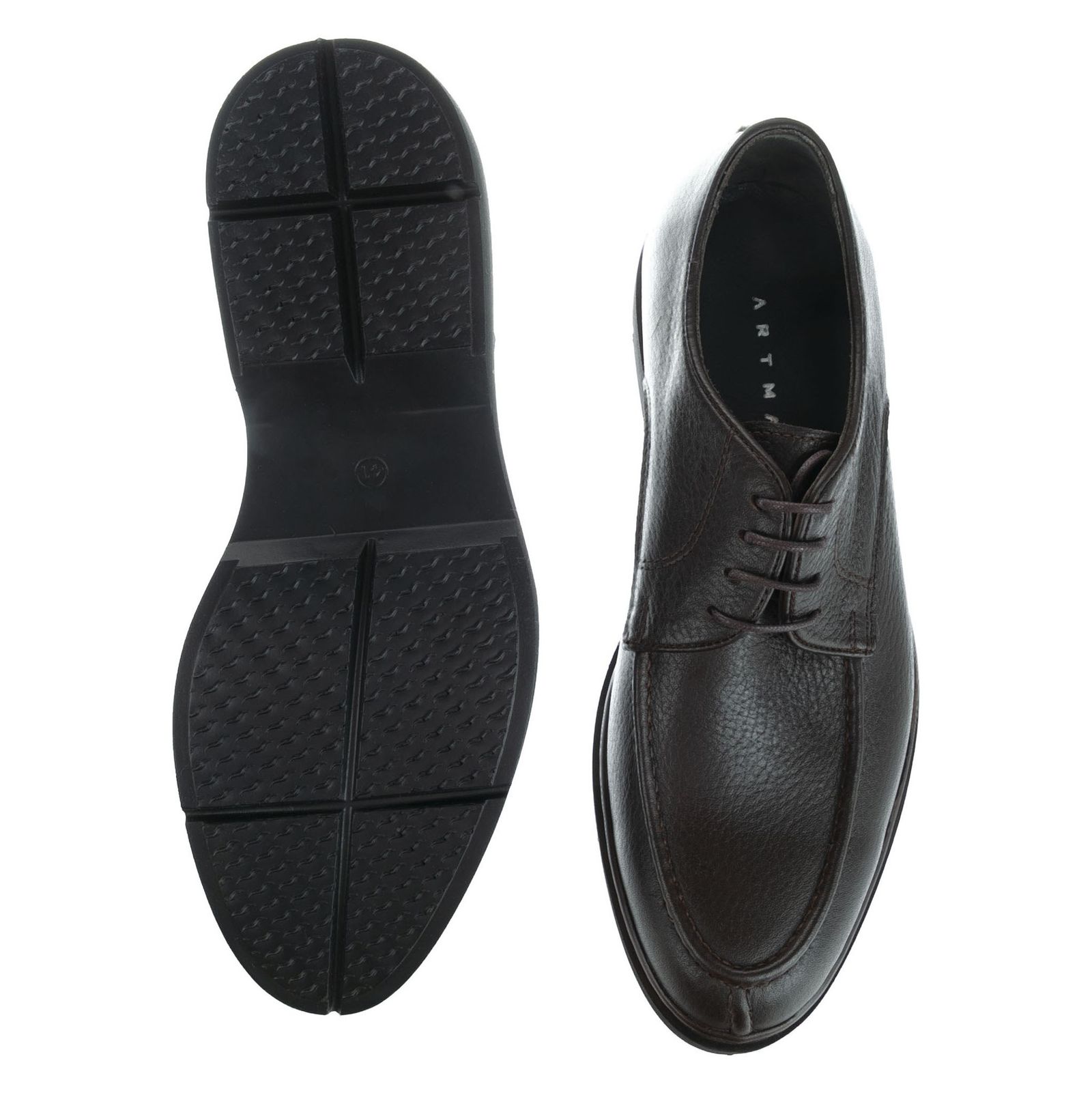 کفش اداری چرم مردانه abraham - آرتمن - قهوه اي - 3