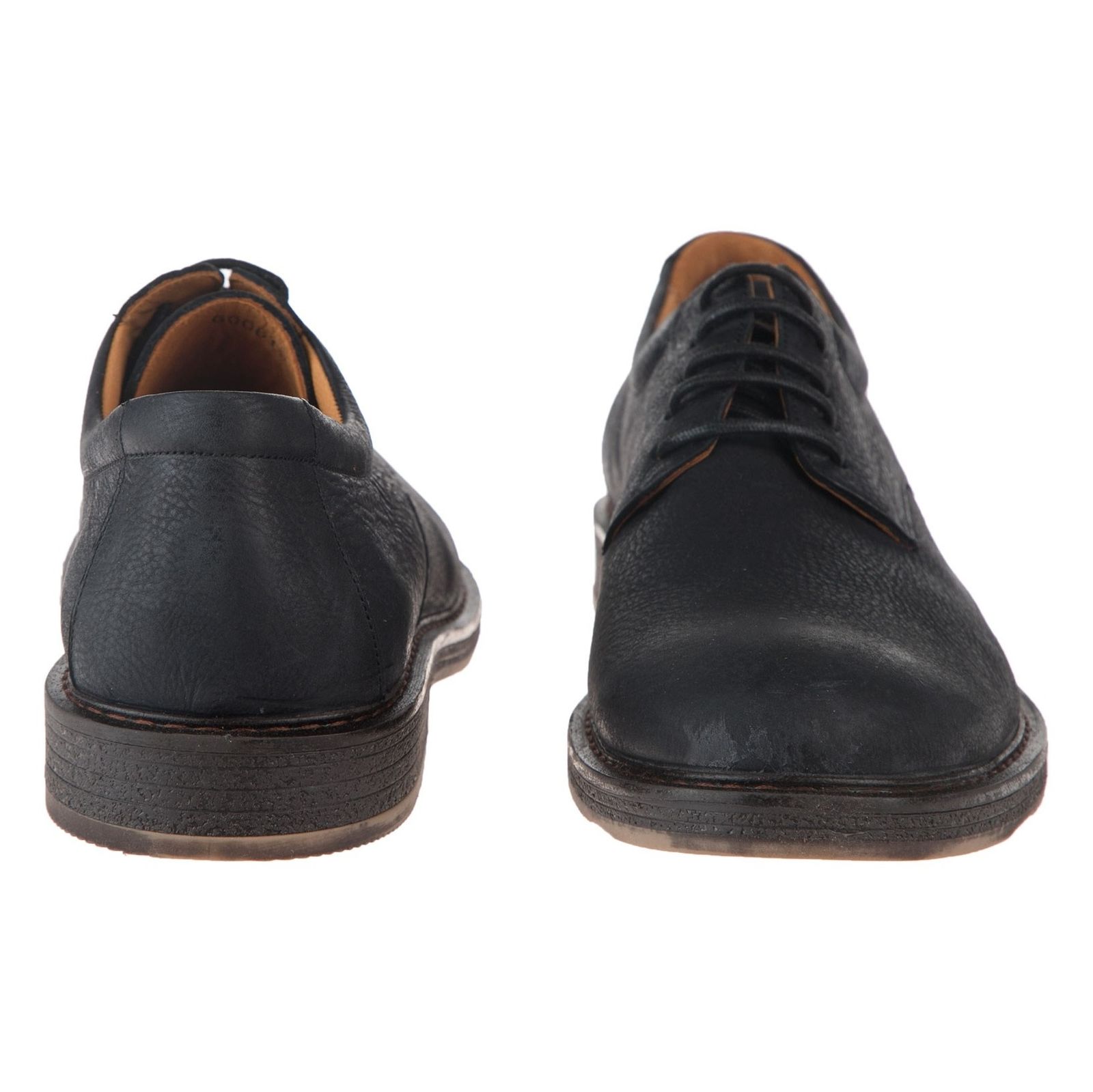کفش اداری جیر مردانه - برتونیکس - مشکی - 6