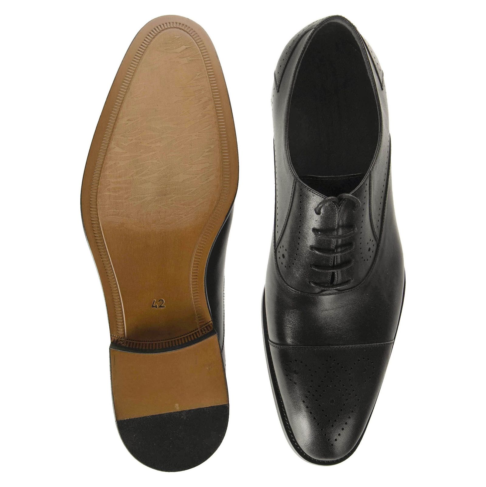 کفش رسمی چرم مردانه - گاندو - مشکی - 5