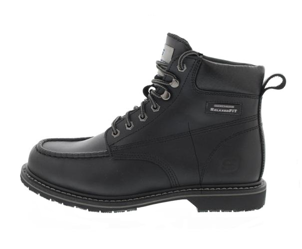 نیم بوت مردانه اسکچرز مدل 77006 BLK WORK