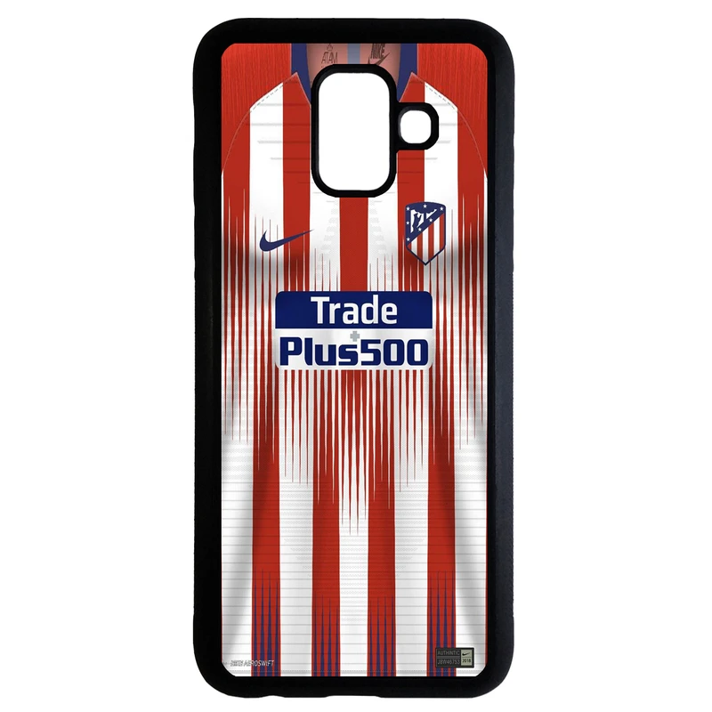 کاور طرح لباس تیم اتلتیکو مادرید کد 1105338 مناسب برای گوشی موبایل سامسونگ galaxy A8 2018 