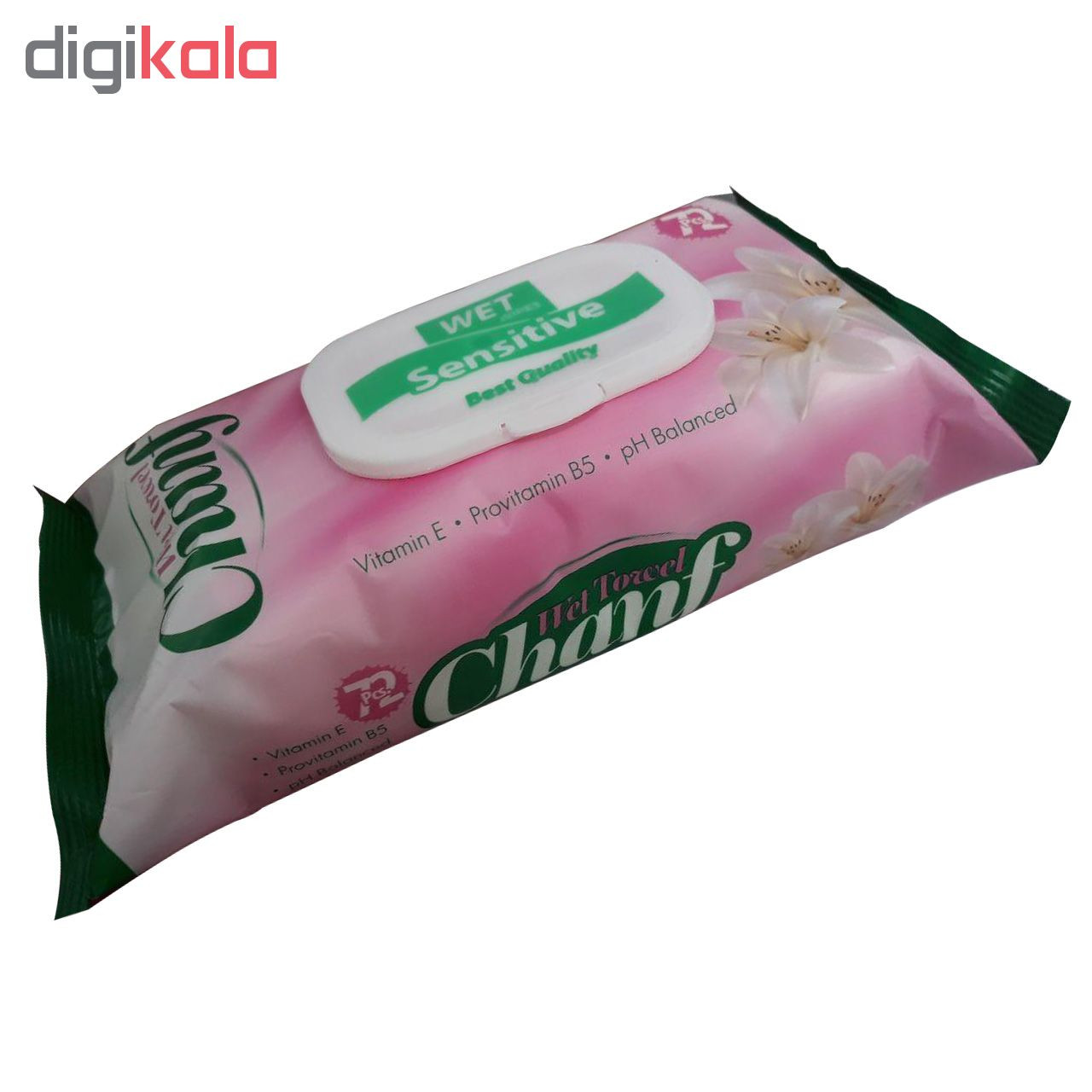 دستمال مرطوب چانف کد SO 213 بسته 72 عددی