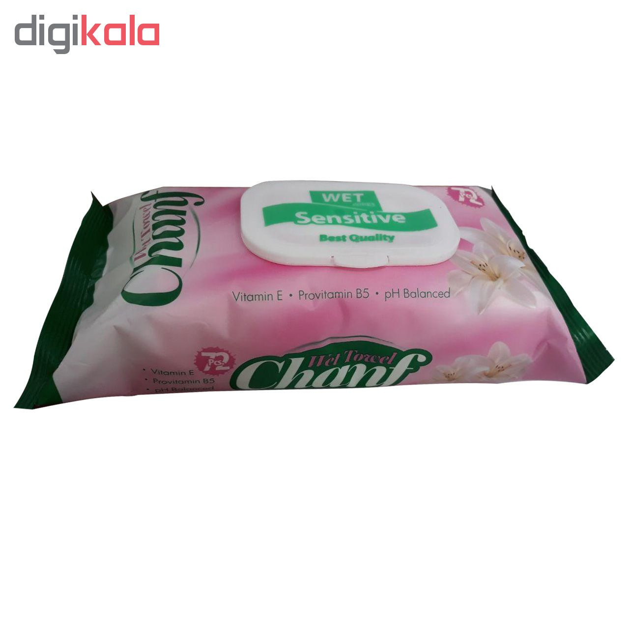 دستمال مرطوب چانف کد SO 213 بسته 72 عددی