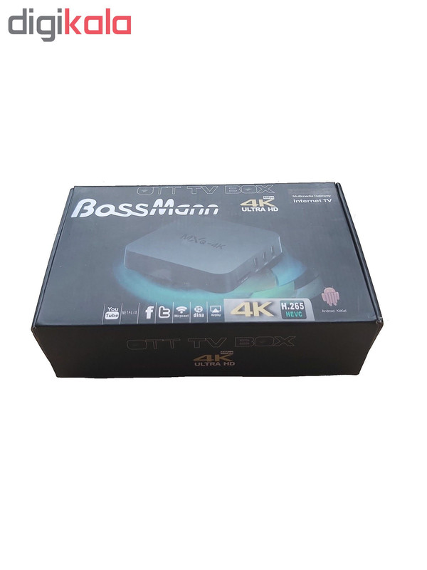 اندروید باکس بوسمن مدل MXQ-4K
