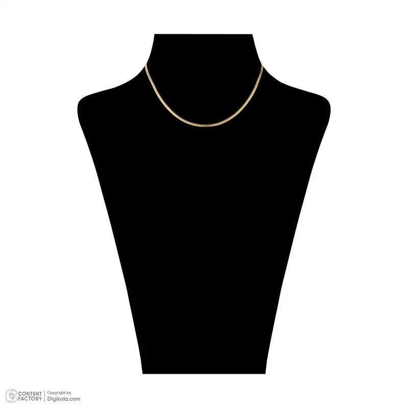گردنبند طلا 18 عیار زنانه تاج مدل 1023