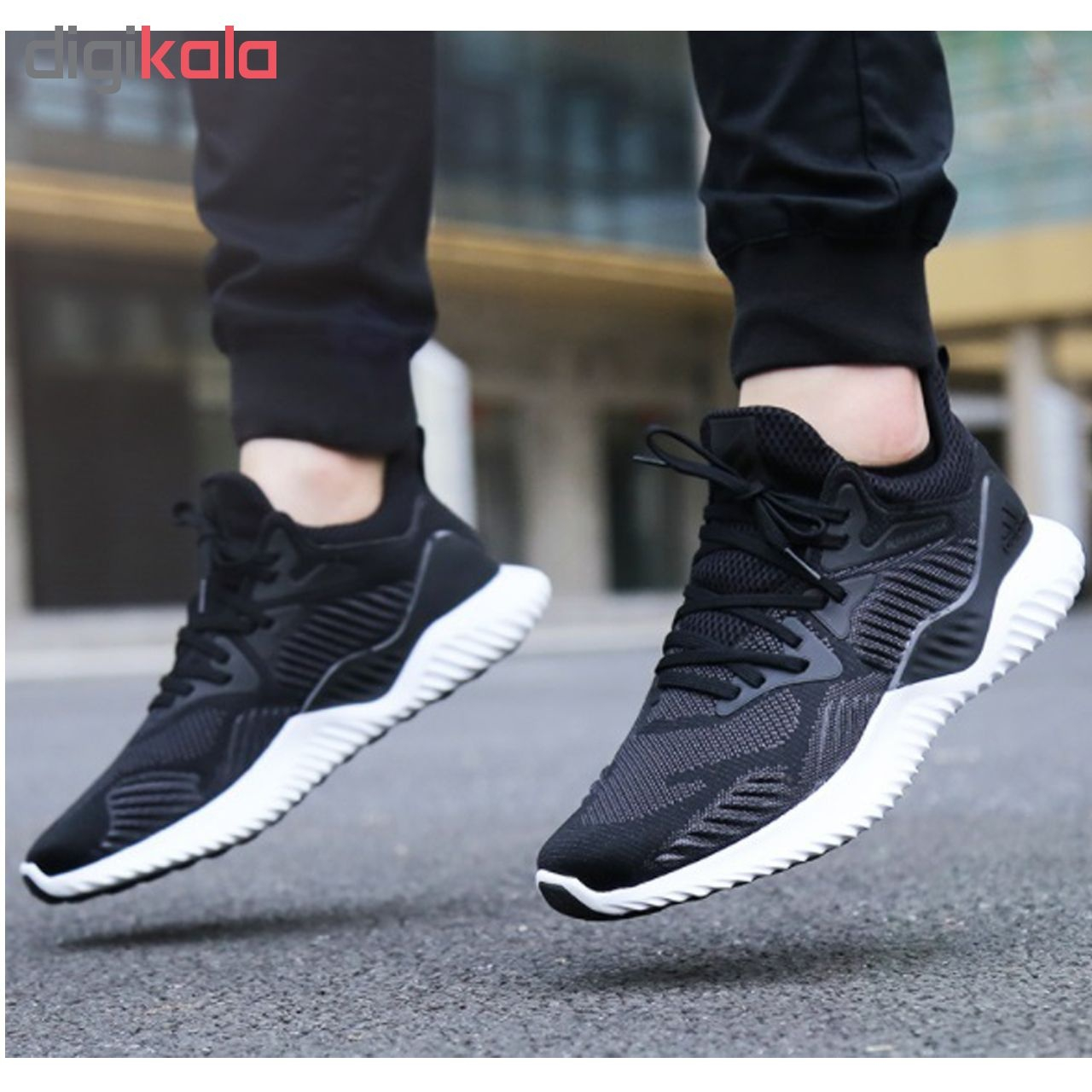 کفش مخصوص دویدن مردانه آدیداس مدل Alphabounce EM کد TB00987N