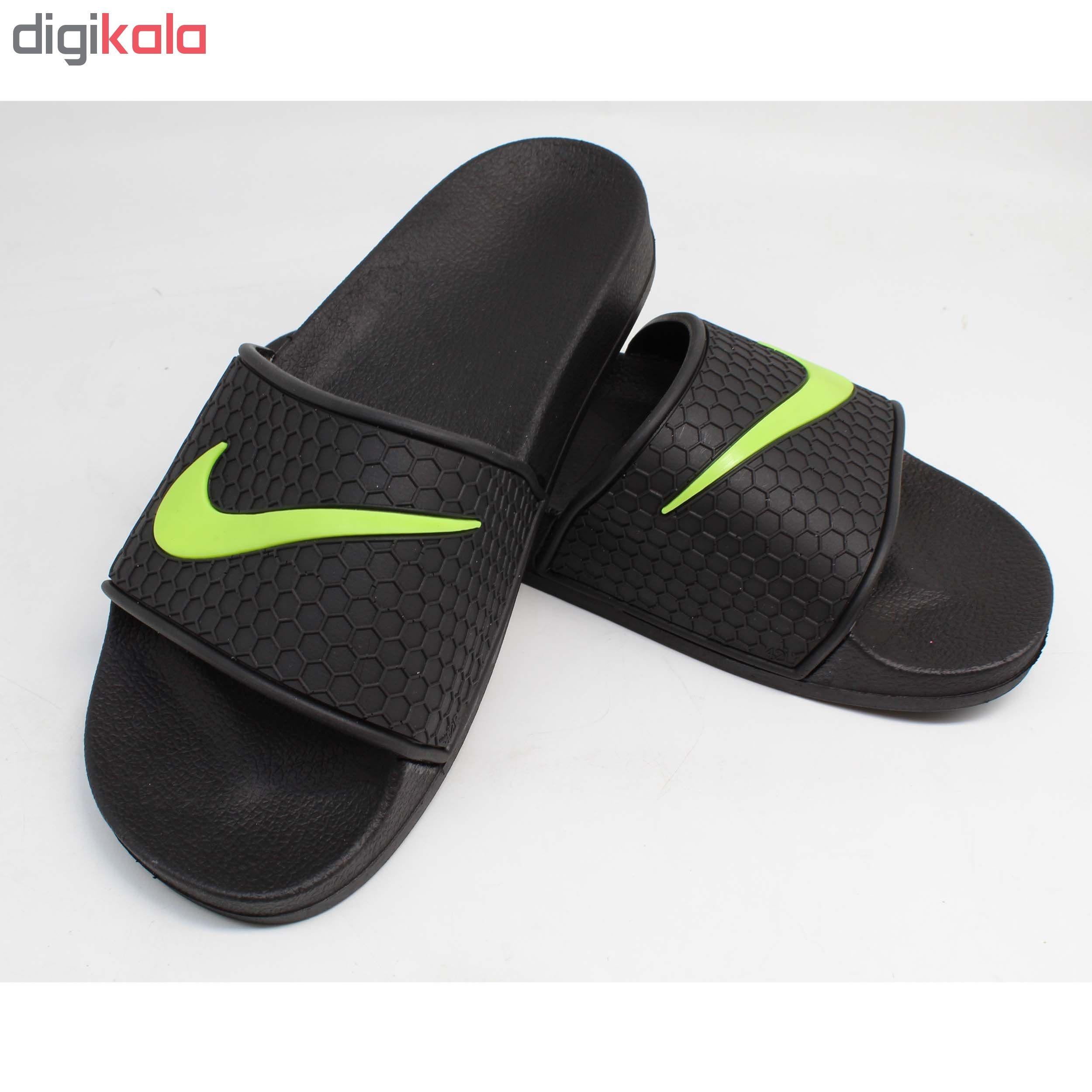 دمپایی مردانه نیکتا مدل K1-118-1-BKGN