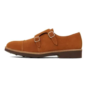 کفش مردانه مانگو مدل Suede monk-strap