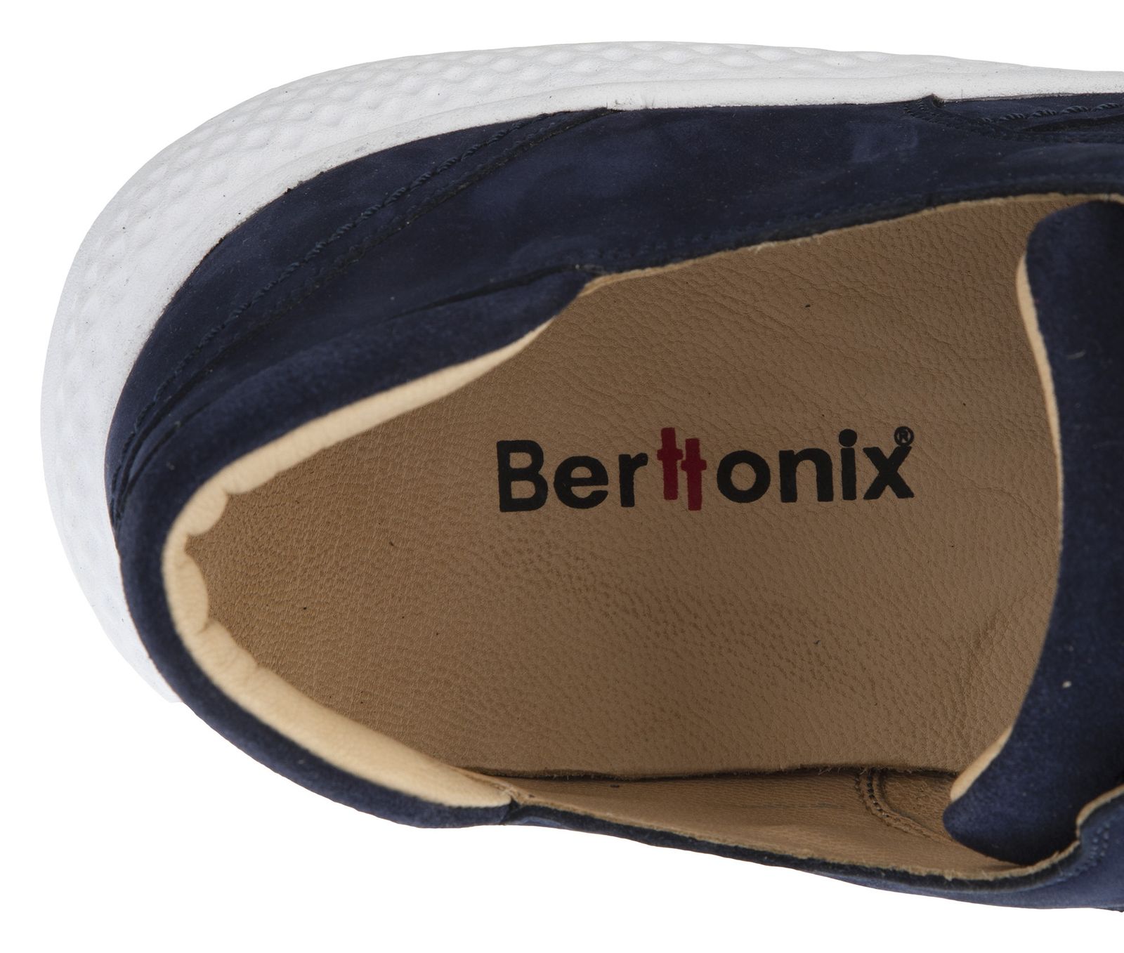 کفش روزمره مردانه برتونیکس مدل 878-16 - سرمه ای - 7