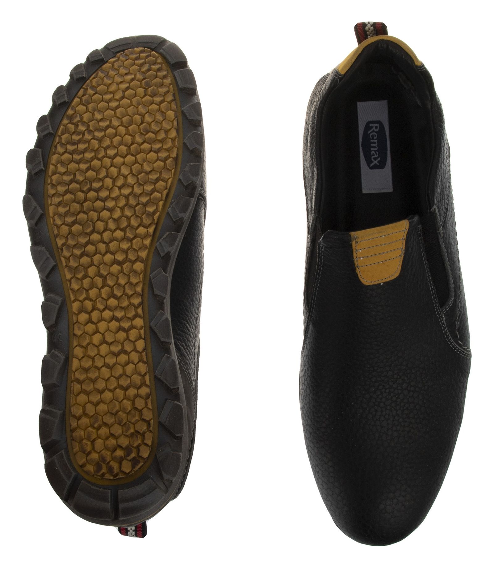کفش روزمره مردانه ریمکس مدل 7234A503-101 - مشکی - 6